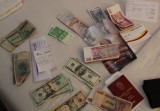Loads of paper! Plastic money is still a novelty in Myanmar