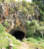 Cave near site 1. Used as shelter by both civilians and Pathet Lao during the american secret war
