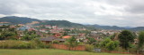 View of Phonsavan from Vansana Plain of Jars Hotel