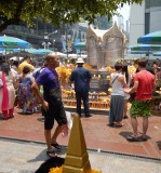 The Erwan Shrine. Location of the August 2015 terrorist attack killing 20 innocent people. Not much damage to the shrine itself.