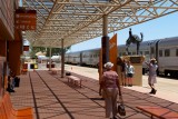 Ghan Train at Alice Springs Station