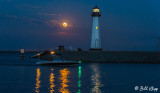 Blue Moon over Discovery Bay Lighthouse 17