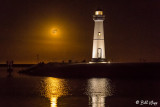 Harvest Moon over Lighthouse 29
