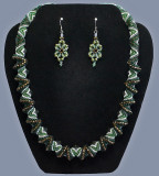 Bejeweled crystal pearl green earrings_with necklace.jpg