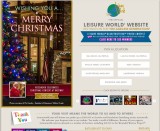 Leisure World Home Page Christmas Time