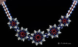 Round About Flower Necklace