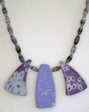 Purple Agate with Pendants (sold)