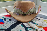 Hat Band - Bugles & Seed Beads