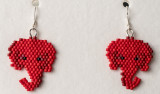 Republican Elephant Earrings #1 sold