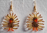 Bird: Turkey Earrings (4th pair) (sold)