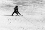The Ski Lesson; Swiss Alps, ~1963