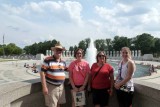 At the WWII Memorial
