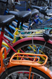 Colourful bikes