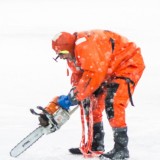 cutting ice