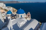 Church with Blue Domes