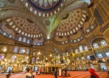 Inside Blue Mosque