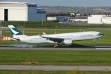 Cathay Pacific Airbus A330-300 F-WWTV / B-LBA 