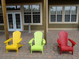 Coloured chairs