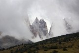 Through the clouds
