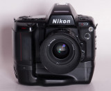 Nikon N90s w/ MB10 grip and AF 35mm f/2 lens