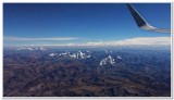 Flying in over the Andes 2