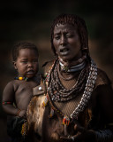 Hamar Woman and Child