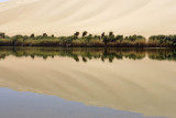 Lake Gaberoun one of the Dawada Lakes at Idhan Ubari