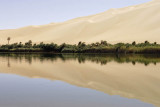 Lake Gaberoun one of the Dawada Lakes at Idhan Ubari