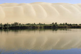 Lake Gaberoun one of the Dawada Lakes at Idhan Ubari