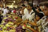 Kandy, at the Temple of the Tooth