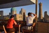 Bukhara, Mir-i-Arab Medressa and Kalon Minaret