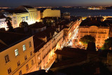 View from the roof bar of Bairro Alto Hotel