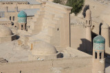 Khiva, view from Islom-Hoja Minaret