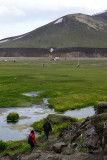 Landmannalaugar, returning to the camp