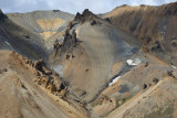 Landmannalaugar, Laugahraun-Brennisteinsalda trail