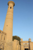 Khiva, Sayid Niaz Sheliker Minaret and Ichon-Qala East Gate