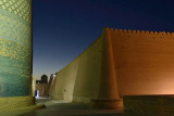 Khiva, Kalta Minor Minaret and Kuhna Ark