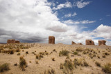 From La Paz to Sajama National Park, Chullpas near Curahuara