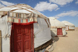 Ayaz Kala, traditional yurt tents