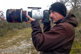 Daniele Occhiato with the new Canon EF 300 f2.8 L IS II USM