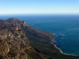 View of the Atlantic Ocean from Tabletop Mountain