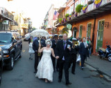Alison and Philly Mikes Wedding Second Line