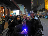 Bill with Canadians at Muses Parade