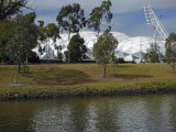 Geodesic Dome Roof of AAMI Park in Melbourne