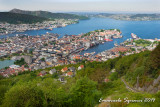 Bergen. Ulriken lookout