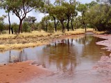 Uluru on a rainy day