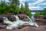 Upper Falls with Hwy 61 bridge