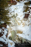 Brownstone falls under ice