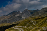 Sareni Pasovi 2248m and Prutas 2393m behind, Durmitor NP