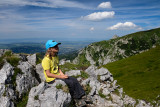 Alex on Chuda Turnia 1858m, West Tatra